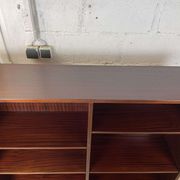 Omann Junior Scandinavian Vintage Mahogany Library, 60s