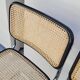 Série de 4 chaises Marcel Breuer modèle B32 signé Italy
