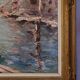 Tableau Port de St Tropez XXème siècle