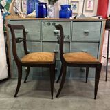 Pair of Regency style chairs from the 1940s.