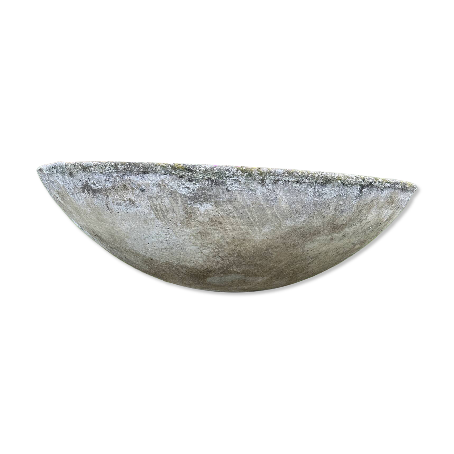 Old planter, pedestal basin by Willy Guhl