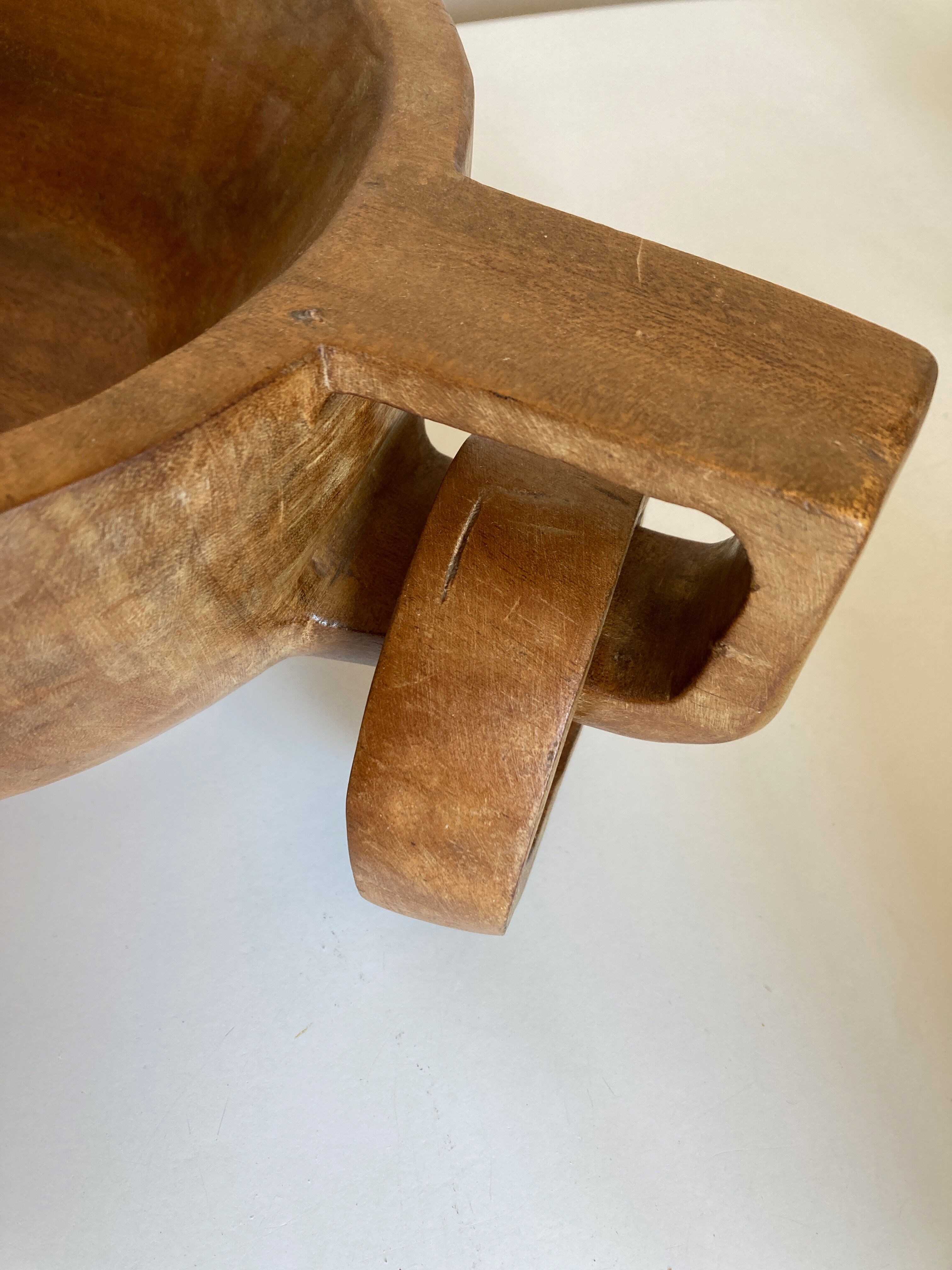 Modernist monoxyl wood cut 1960