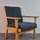 Hans Wegner GE-330 chair by Getama, Vintage Scandinavian 1960s