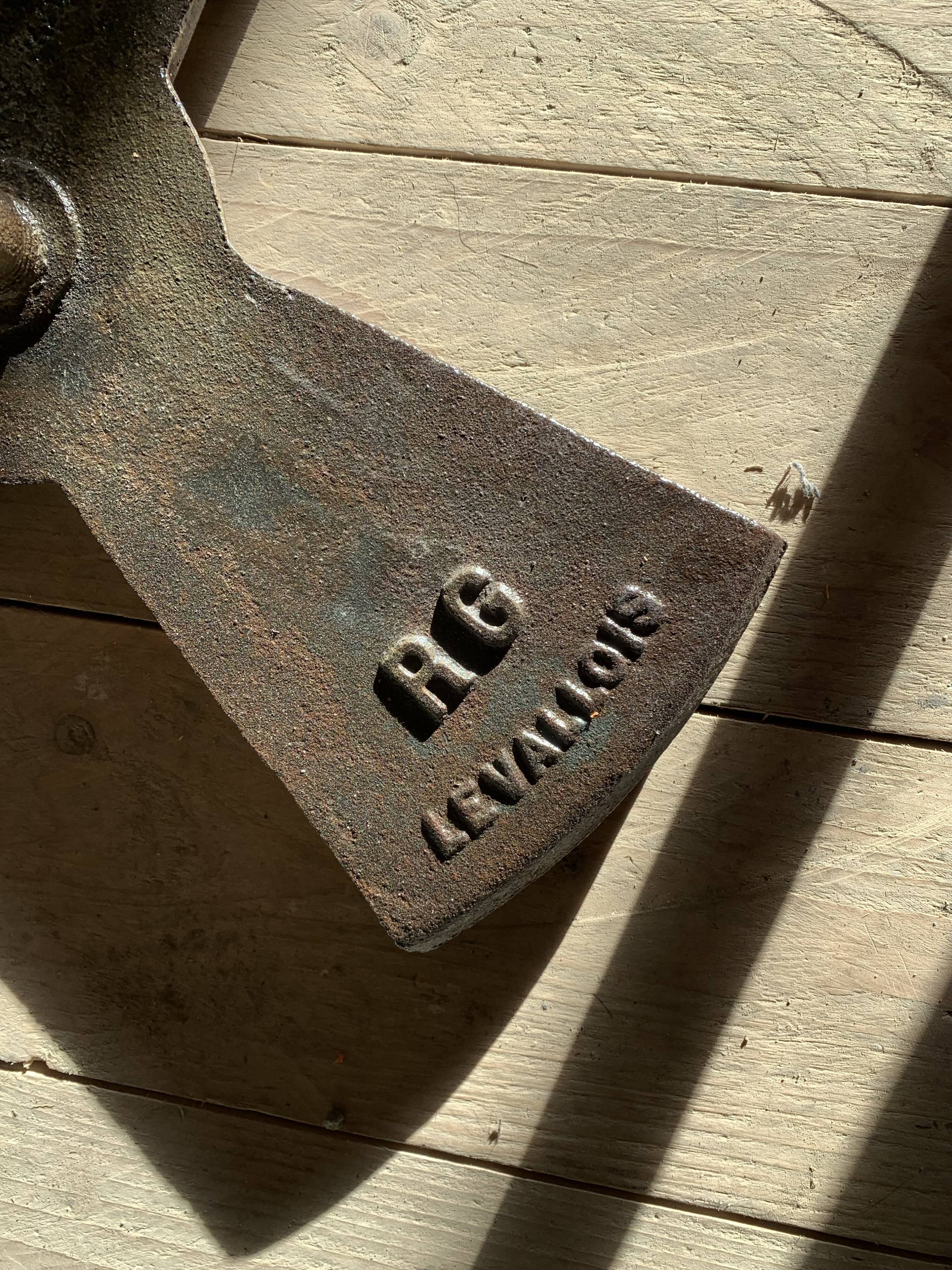 Vintage industrial workshop floor lamp