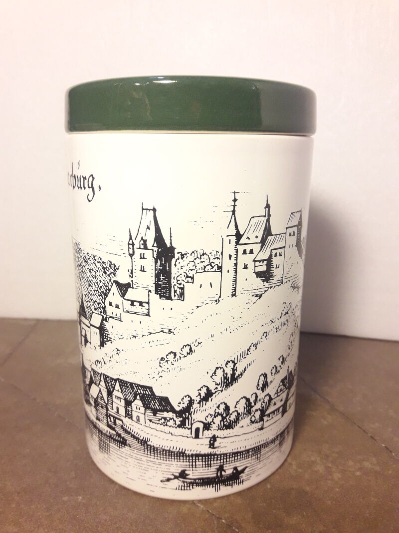 Pot à épices céramique Villeroy et Boch Mettlach Sarburg, Allemagne
