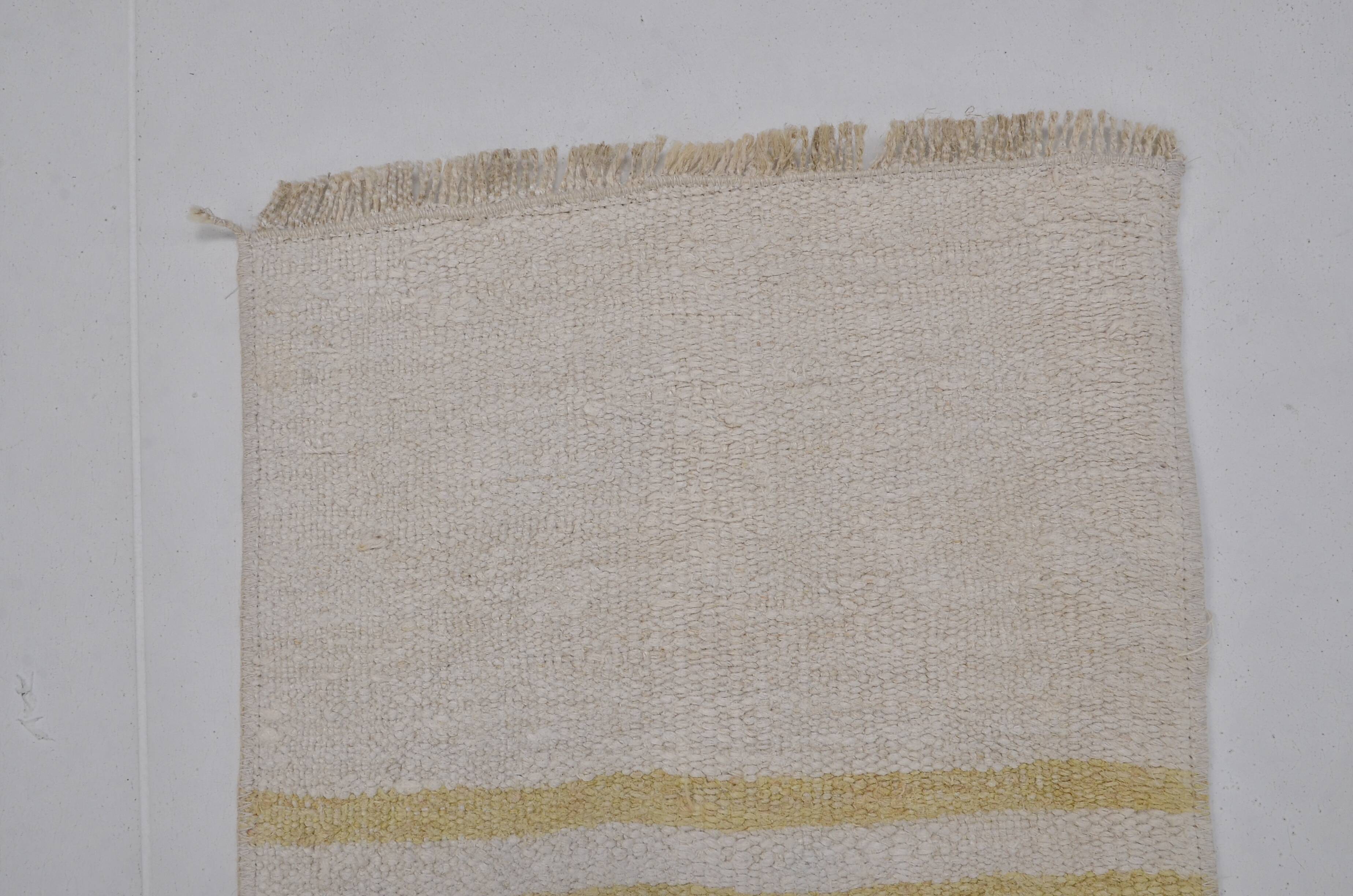 Small Vintage Hemp Kilim Rug sku3996