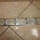 Paire de porte manteaux en aluminium