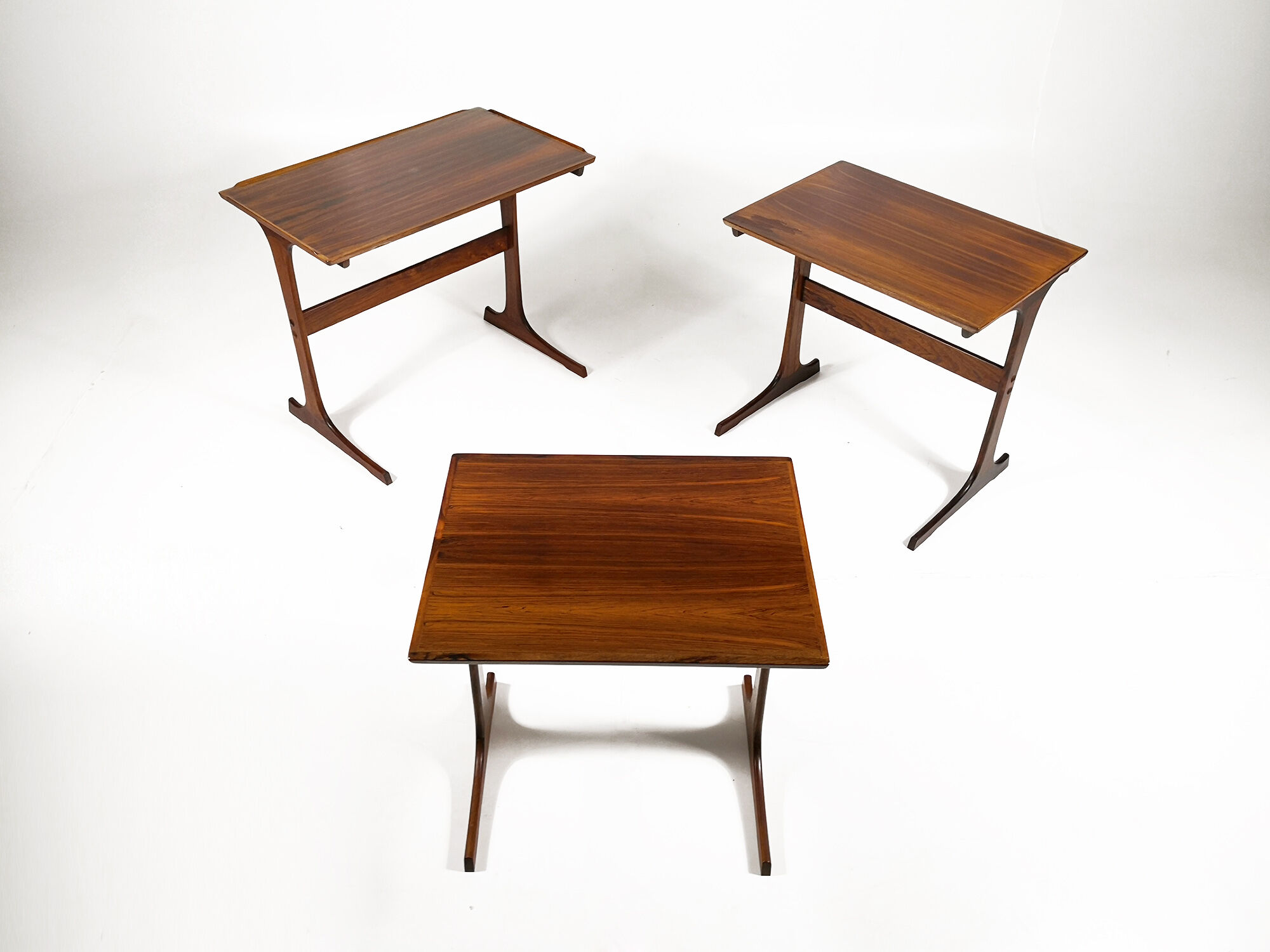Scandinavian nesting tables, Denmark, circa1960