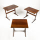 Scandinavian nesting tables, Denmark, circa1960