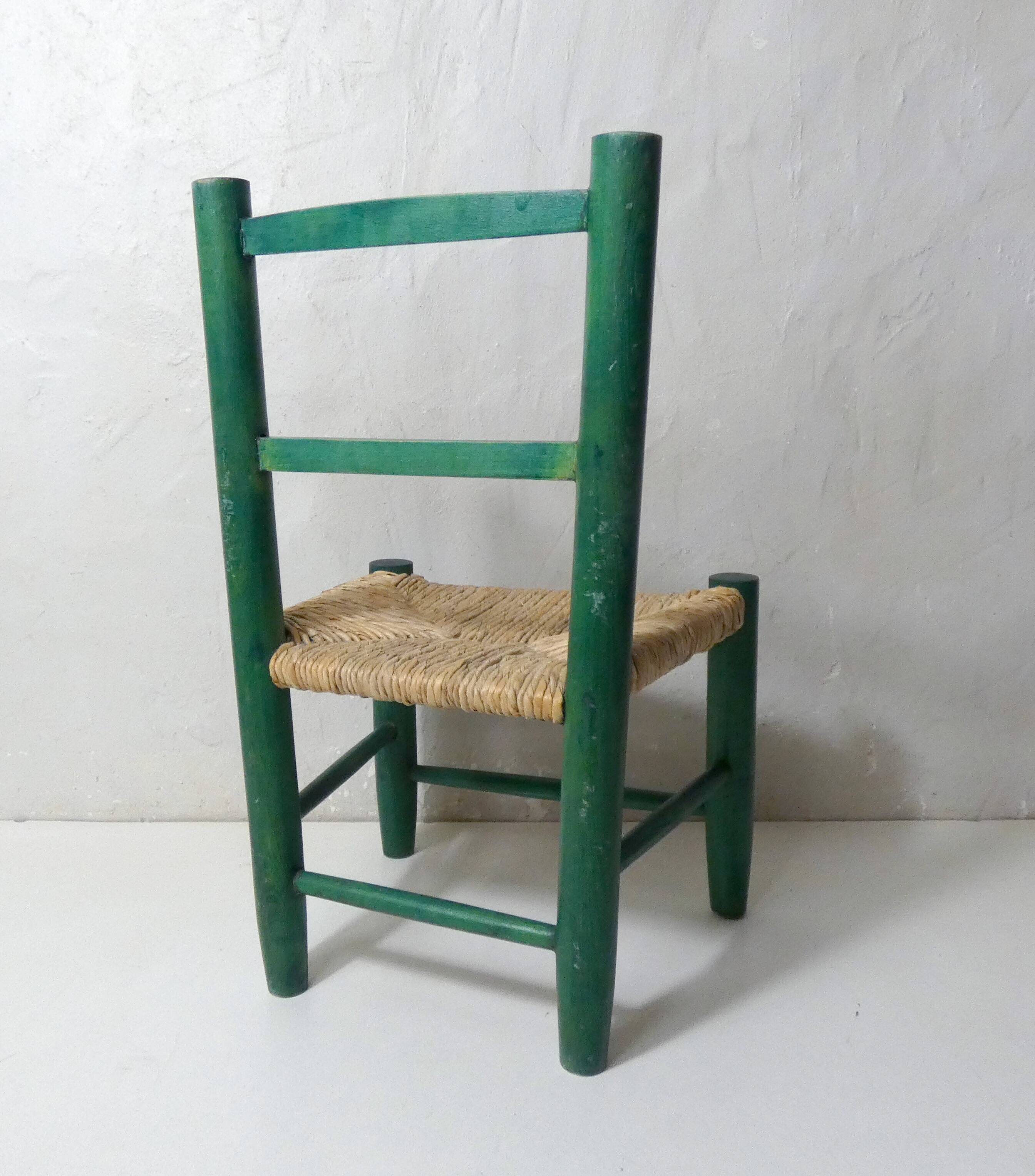 chaise enfant vintage