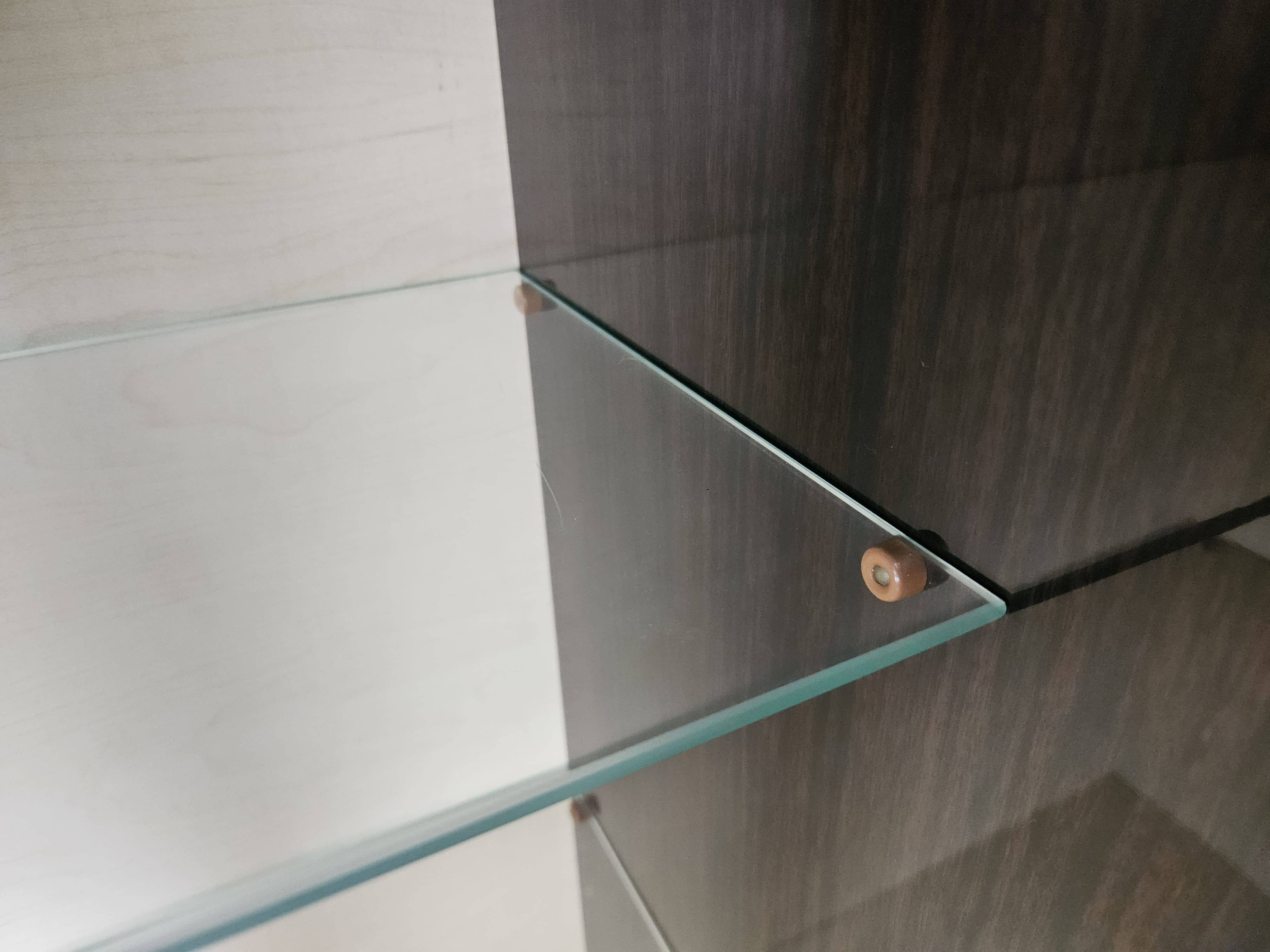 1950s rosewood display cabinet