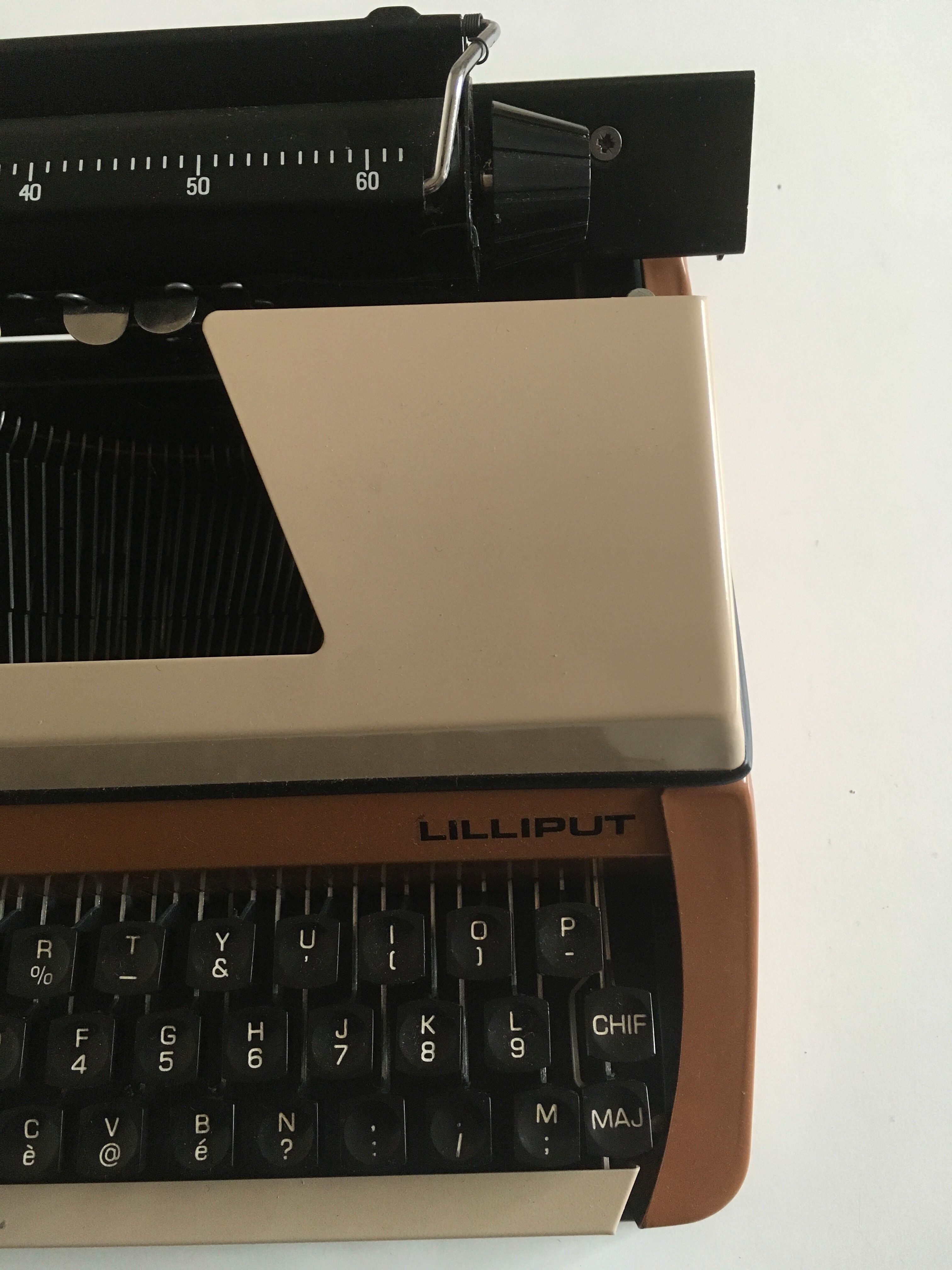 Lilliput 1970s typewriter