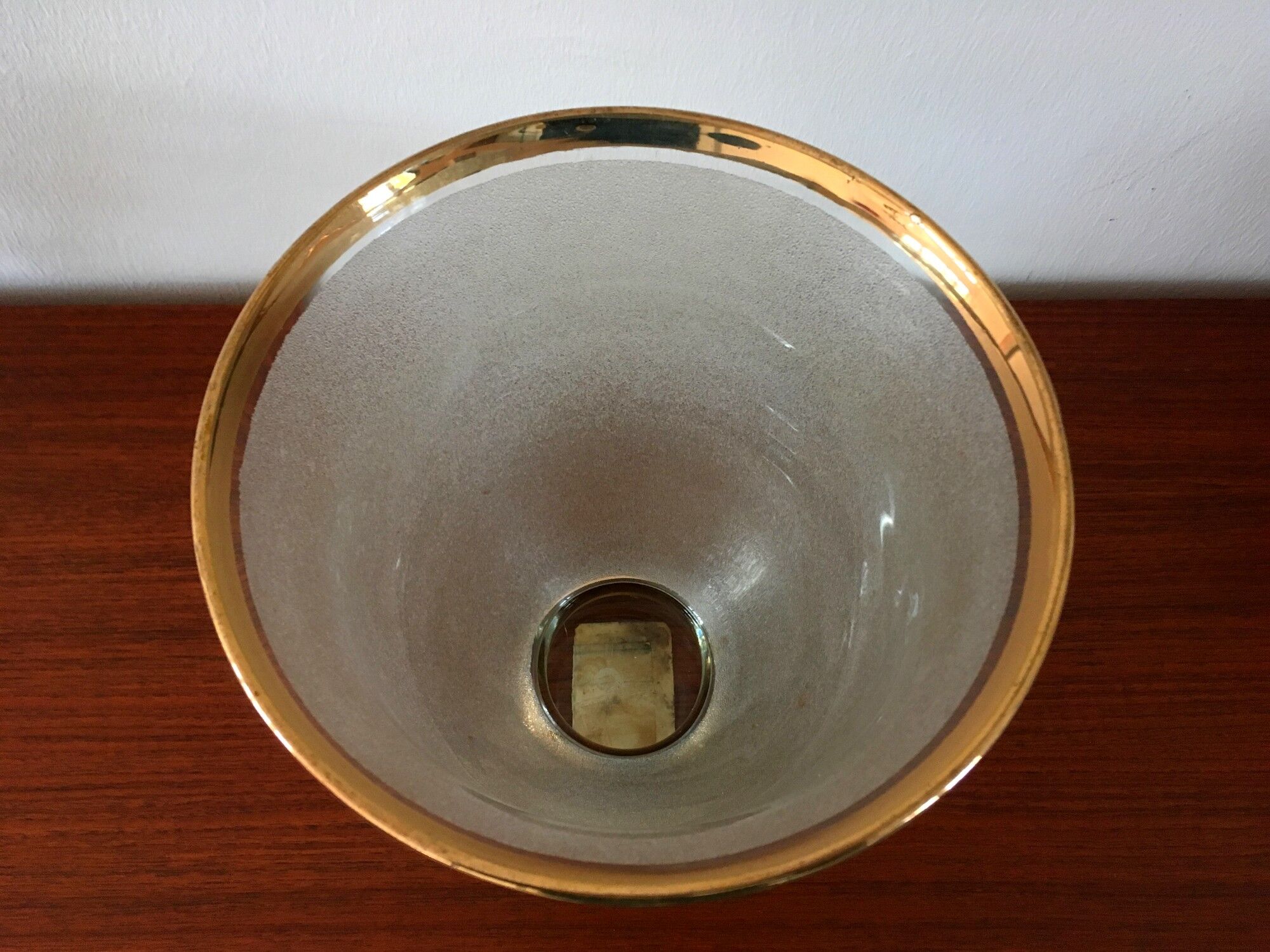 Vintage glass vase