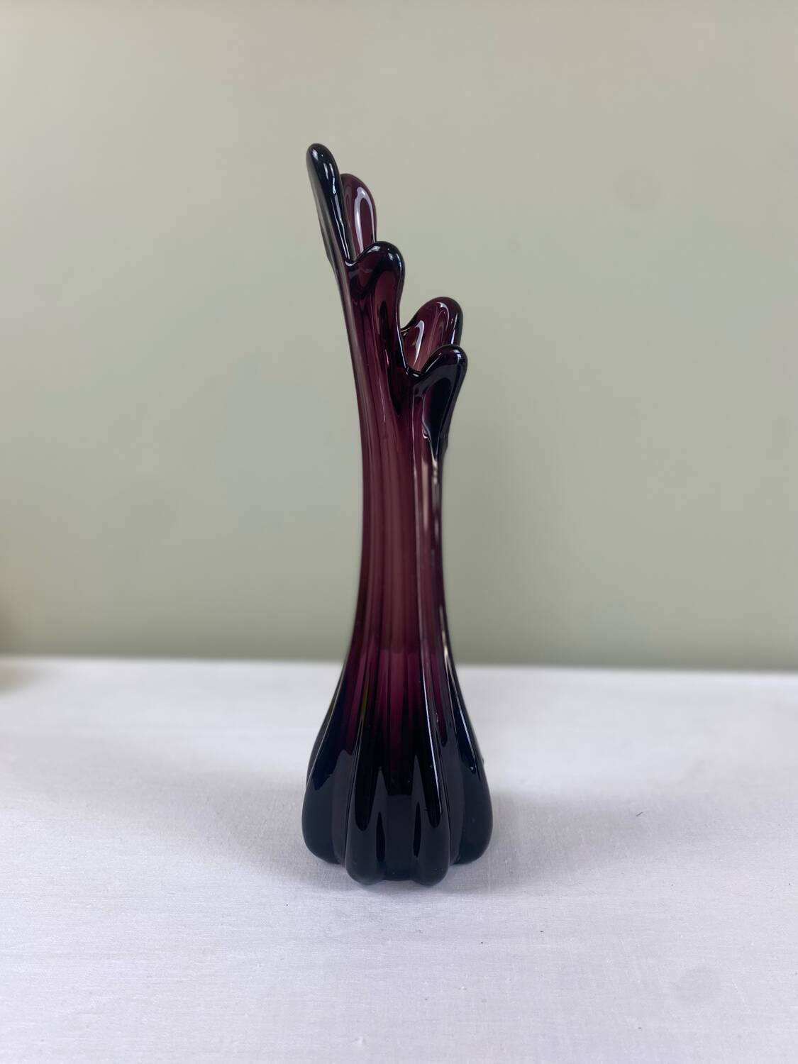 Vintage five-finger vase
