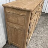 Solid Oak Sideboard Mid 20th Century