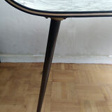 "False marble" coffee table from the 1960s