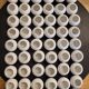 Snail service, set of 48 porcelain shells