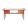 Bureau de Peter Lévig Nielsen en teak and Afromosia vers 1960, Danois