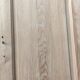 Antique patinated two-door cabinet