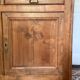 Antique two-body buffet in solid wood