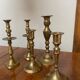 Bougeoirs en laiton