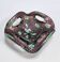 Brown Murano Glass Ashtray / Catchall by Fratelli Toso with Murrines