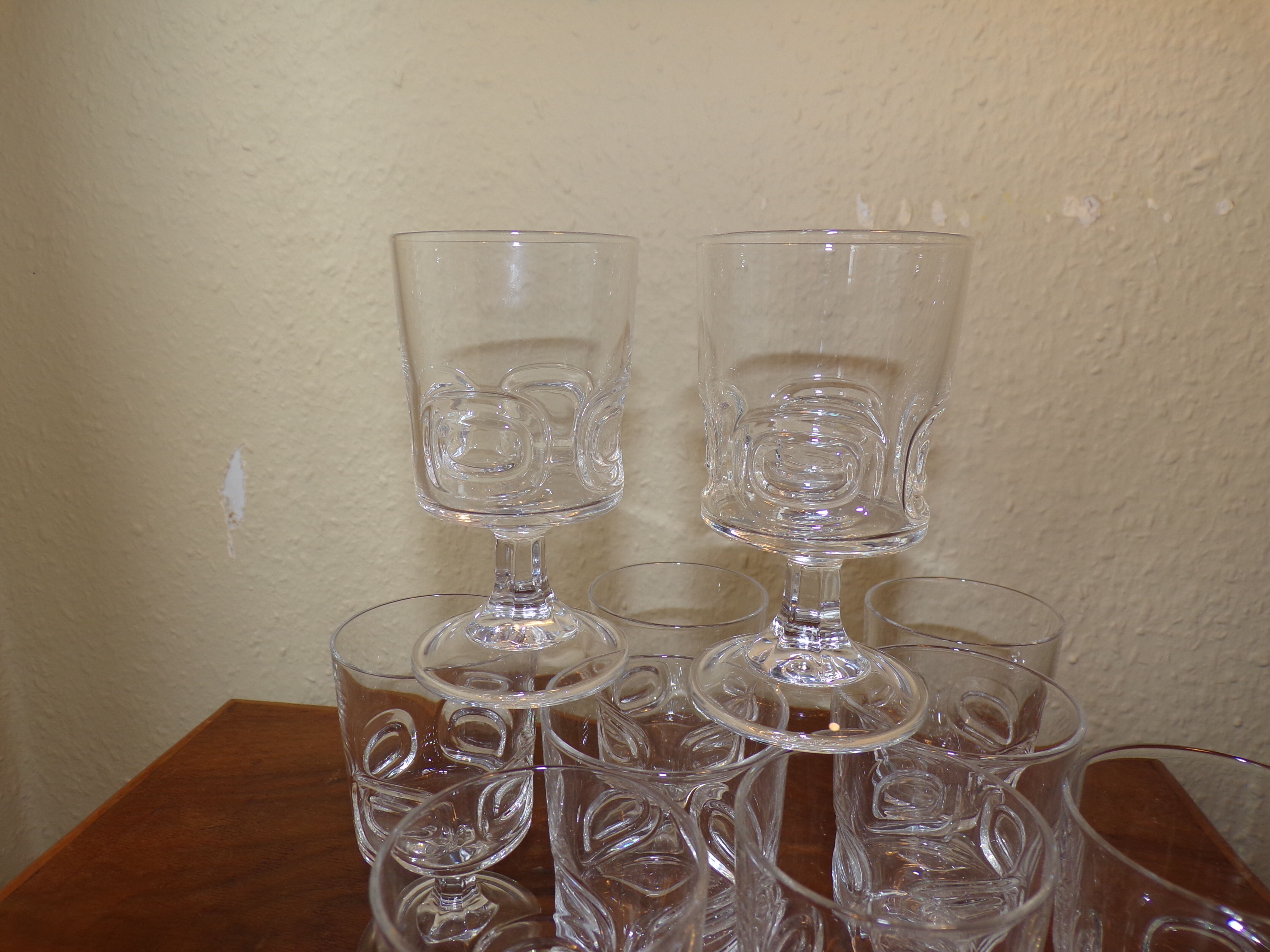 10 glasses in Crystal