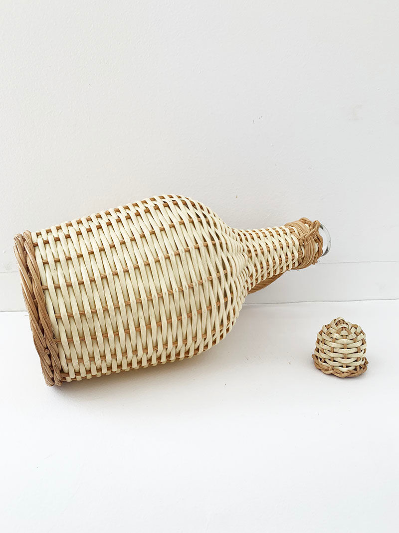 Bottle scoubidou beige