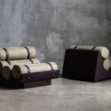 Mid-Century Cylindrical Lounge Chair, Brazil, 1970s