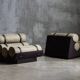 Fauteuil lounge cylindrique vintage, Brésil, 1970