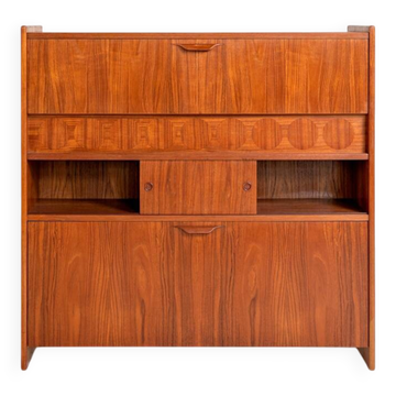 “SK661” teak bar cabinet by Johannes Andersen for J. Skaaning & Søn, 1960s