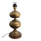 Vintage brass double globe lamp