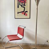 Pair of chairs MR 10 design Ludwig Mies Van Der Rohe vintage edition 90s