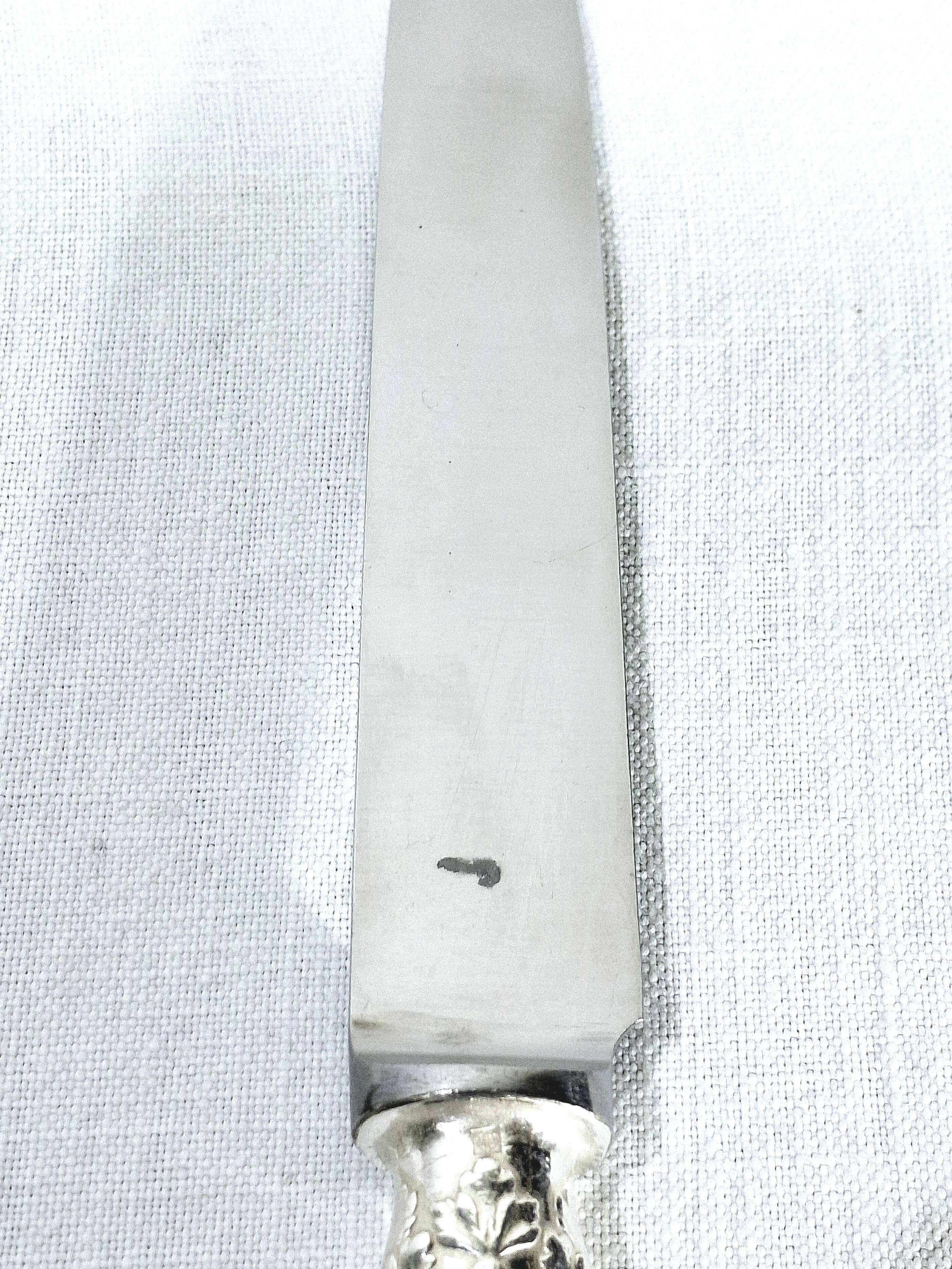 Christofle Cutlery Set - Trianon Model - 155 Pieces, Silver-Plated Metal