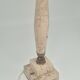 Table lamp in onyx and travertine, mid-century modern, 1970s.