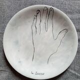 Plates hand language