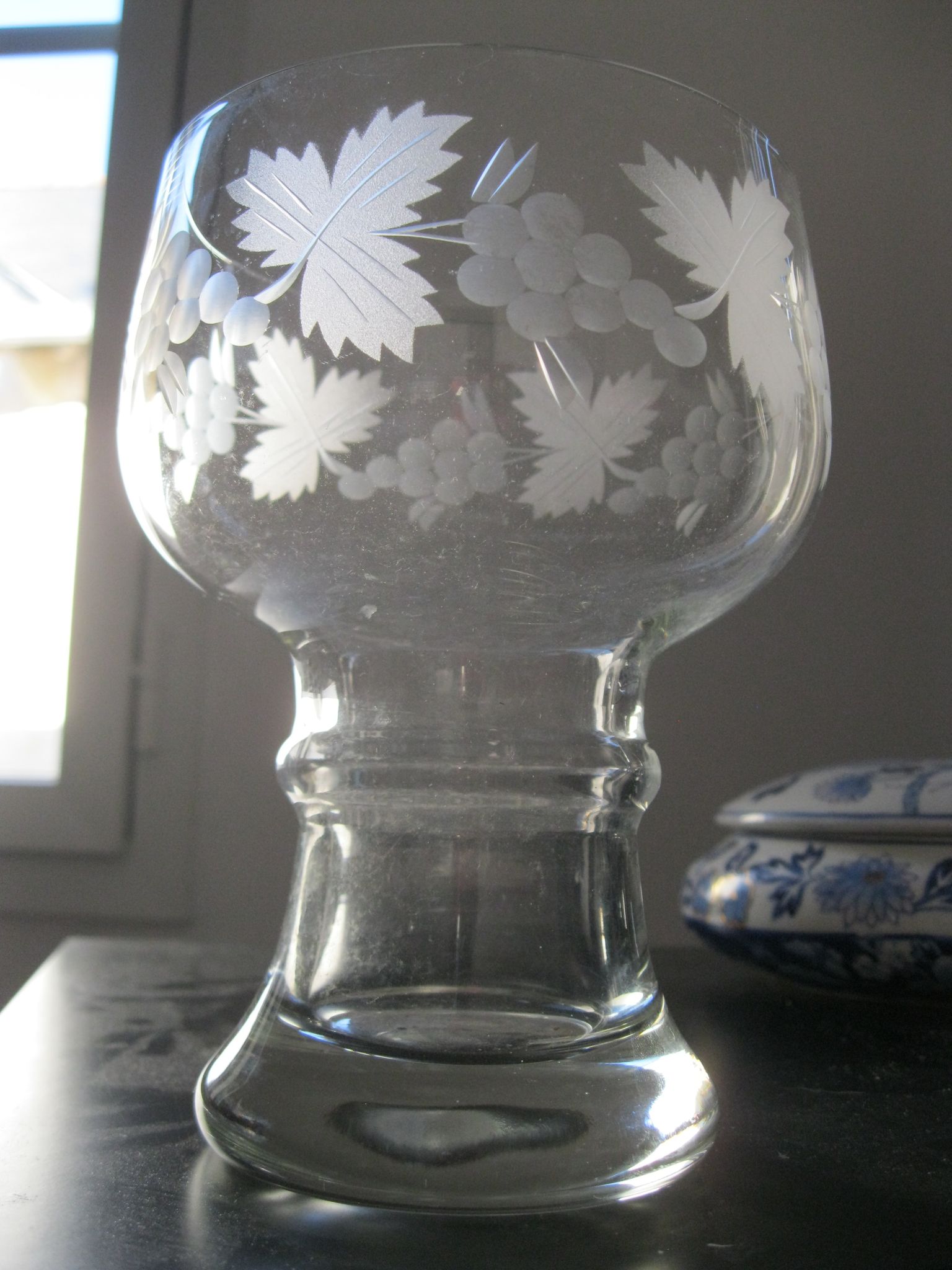 Crystal vase