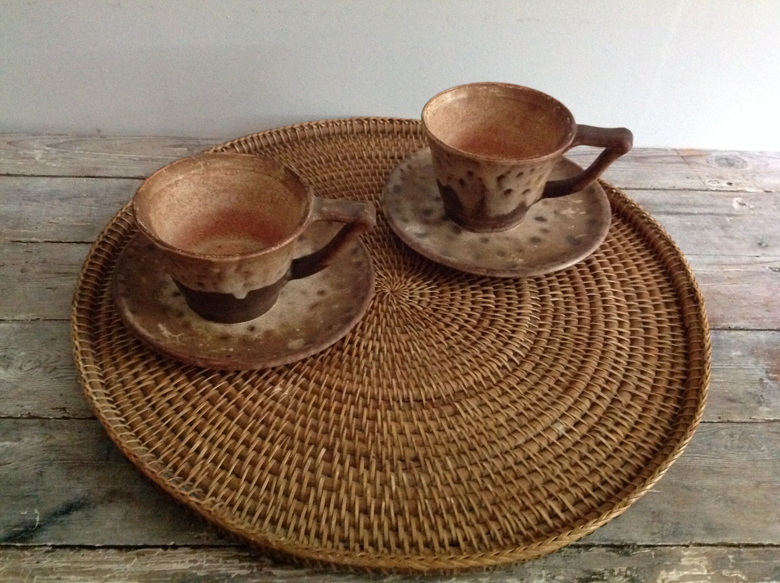 Duo de tasses à thé Vallauris