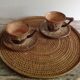 Vallauris tea cup duo