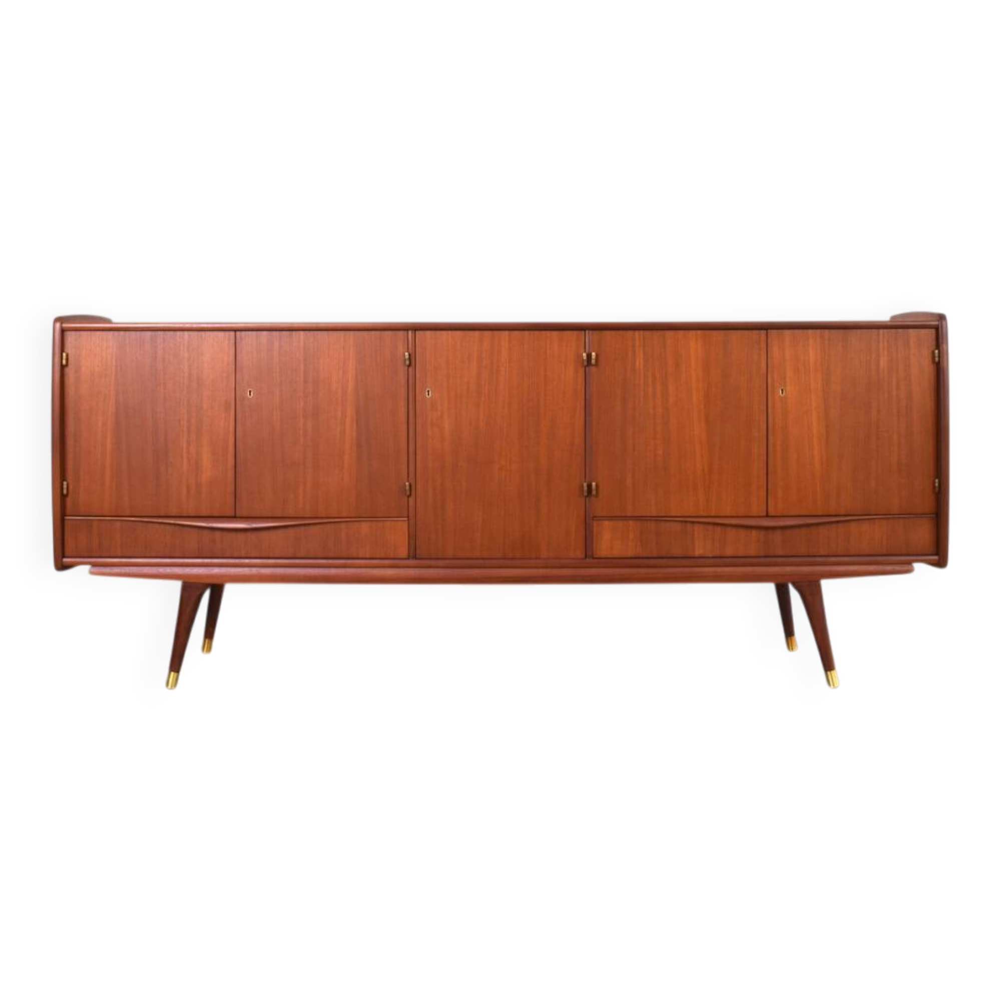Mid-Century Norwegian Teak Sideboard from Sven Andersen, 1960s