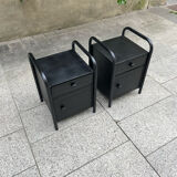 Pair of vintage bedside tables