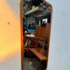 Vintage Rectangular Mirror, Teak, Sweden 1960's