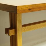 Table basse en bois Shedua des années 1970, Modell Horizon