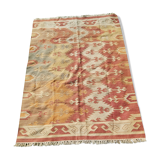 Hand-woven Kilim Années 60 années 70