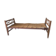 Wood bed Day bed vintage 50s 60s braces