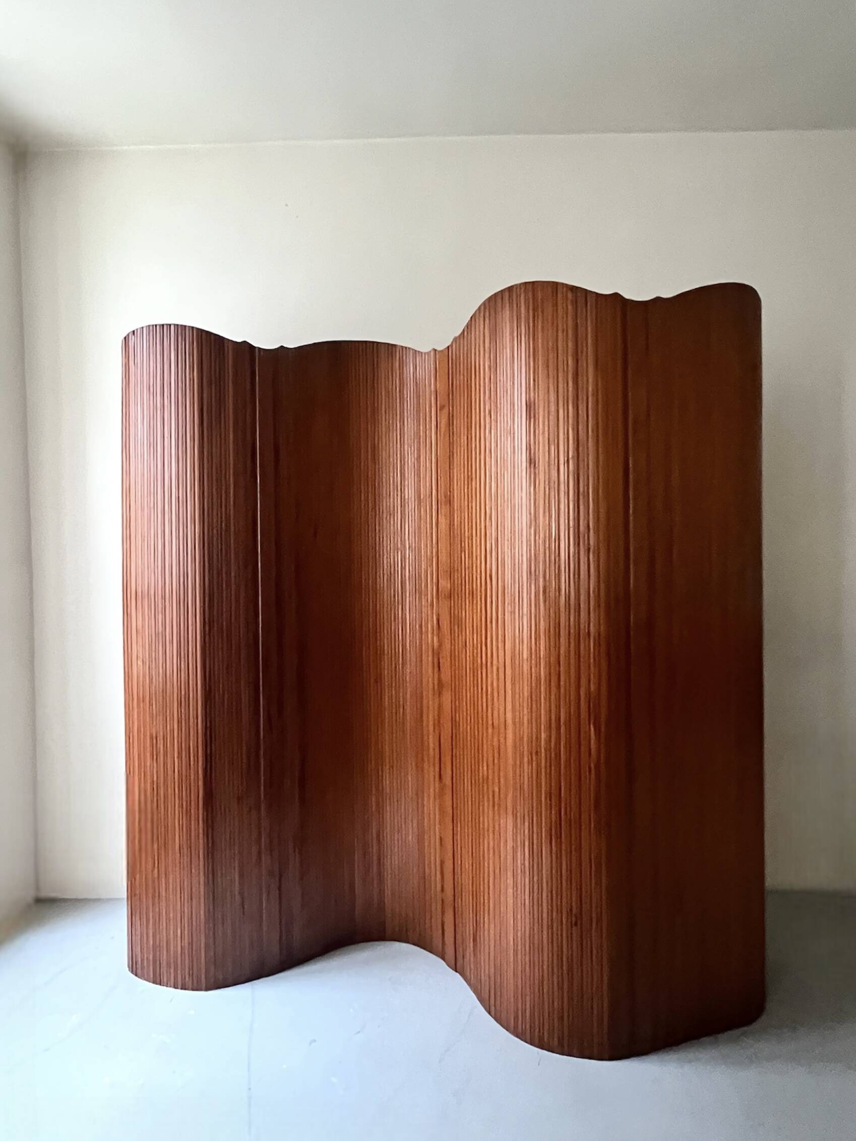 Modular wooden screen / partition by Baumann, SNSA design 1950