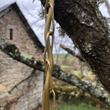 Glass tassel chandelier