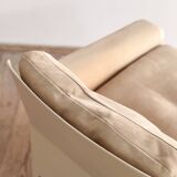 Canapé design 620 en suédine beige par Dieter Rams pour Vitsœ – Mid-Century