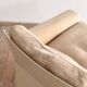 Canapé design 620 en suédine beige par Dieter Rams pour Vitsœ – Mid-Century