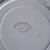 Set of 6 Luneville OOnon plates